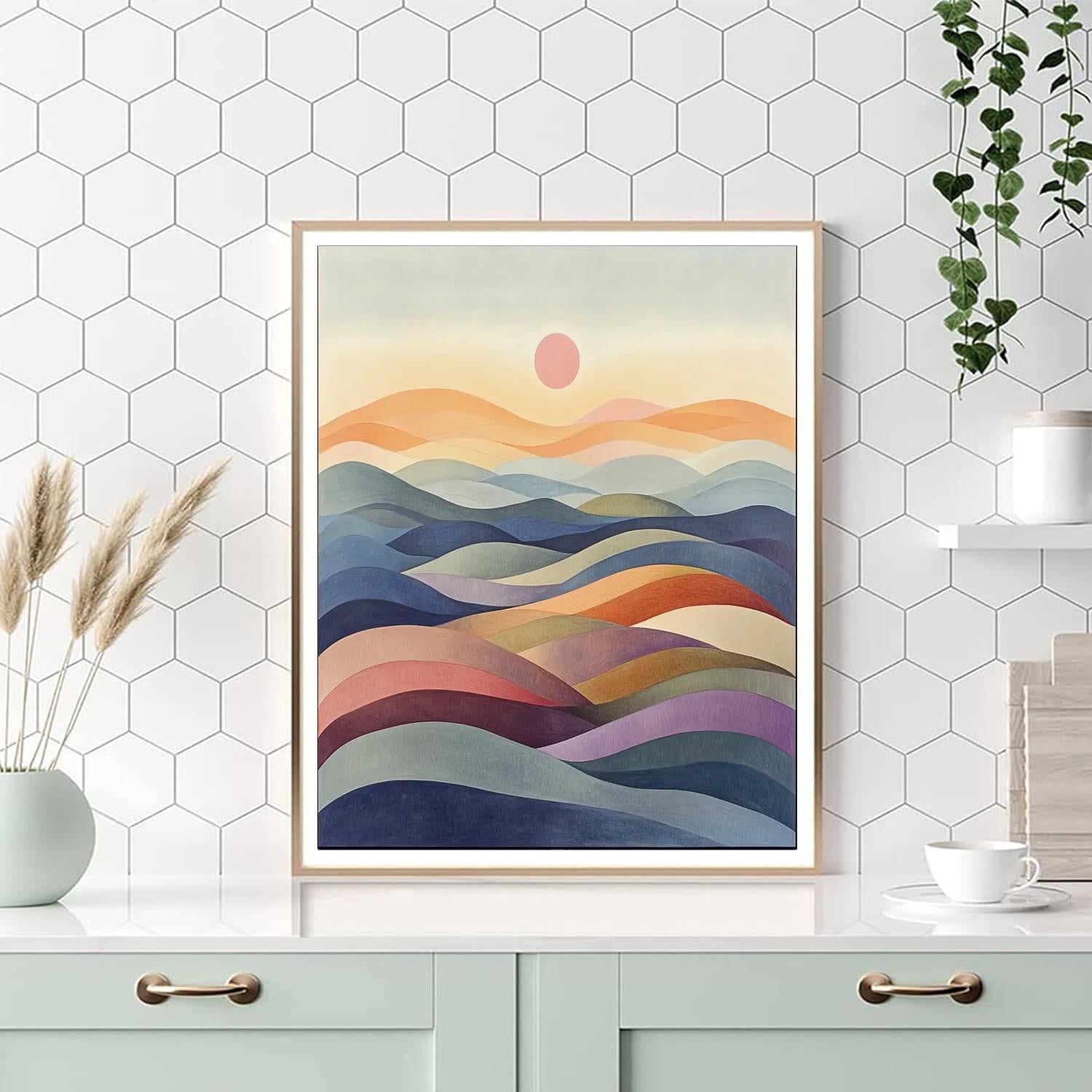 Mark Rothko Inspired Soulful Expressions  Painting Number Kit