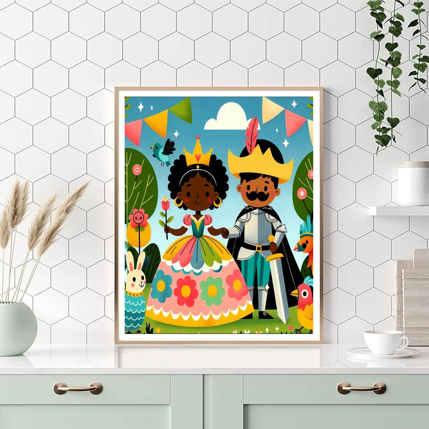 Happily Ever After Painting Number Kit