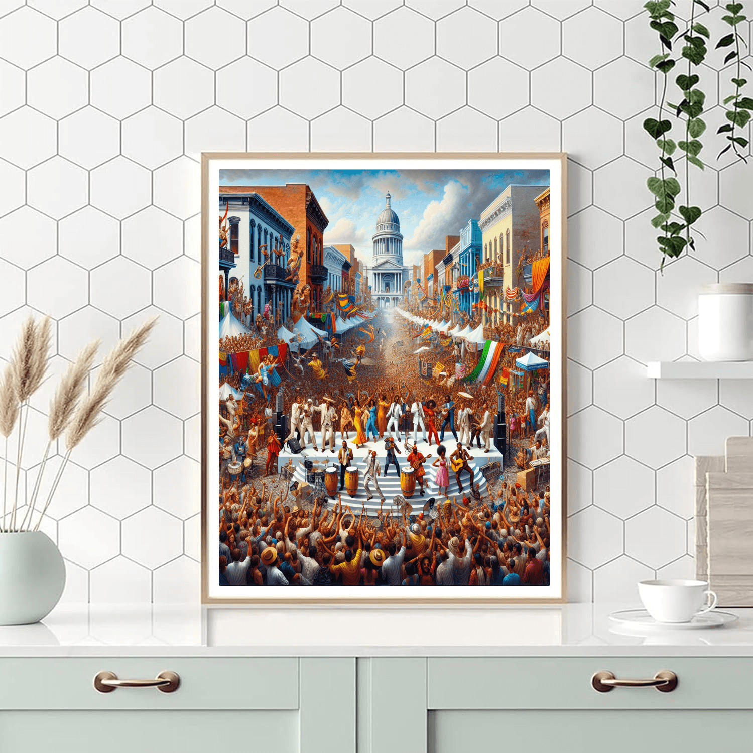 Edinburgh Fringe Festival - Edinburgh, Scotland Number Painting