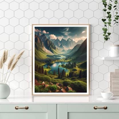 Majestic Serenity Paint By Numbers Kits