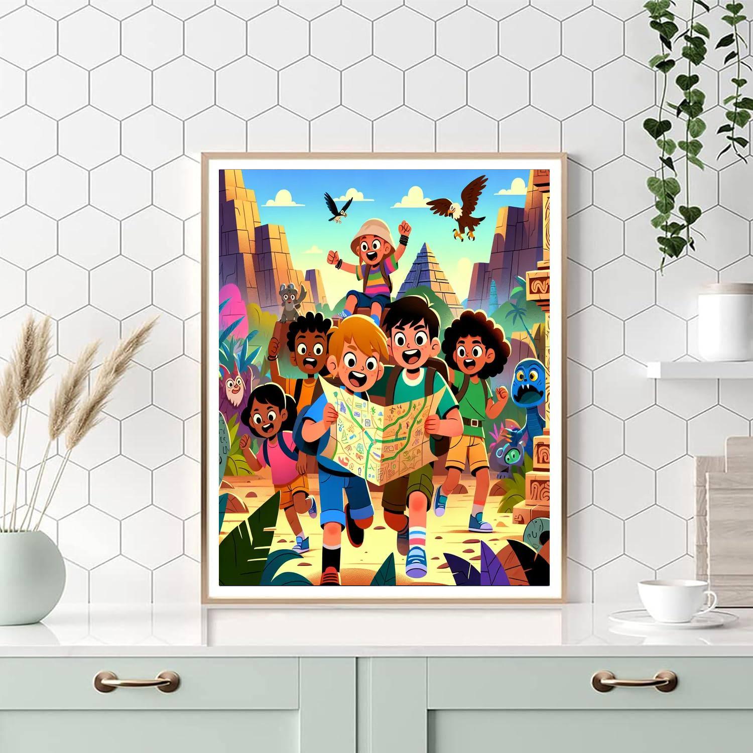 Epic Adventure Awaits Paint By Numbers Kits