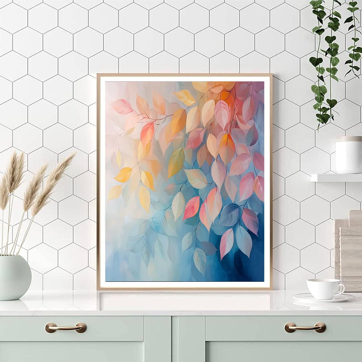 Edgar Degas Inspired Harmony Of Falling Leaves  Paint By Numbers