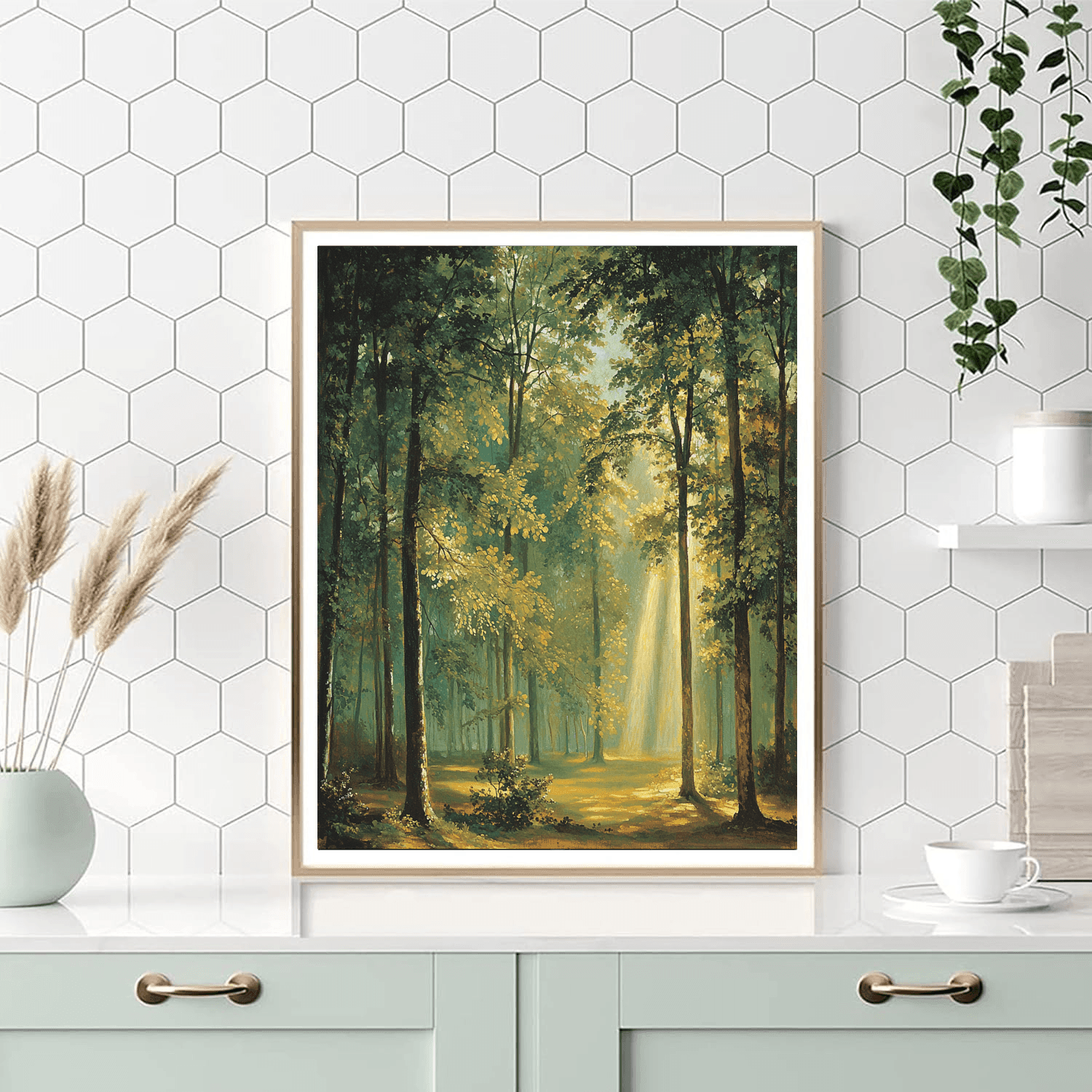 Thomas Gainsborough Inspired Nature's Tranquility  Numbered Painting Kits