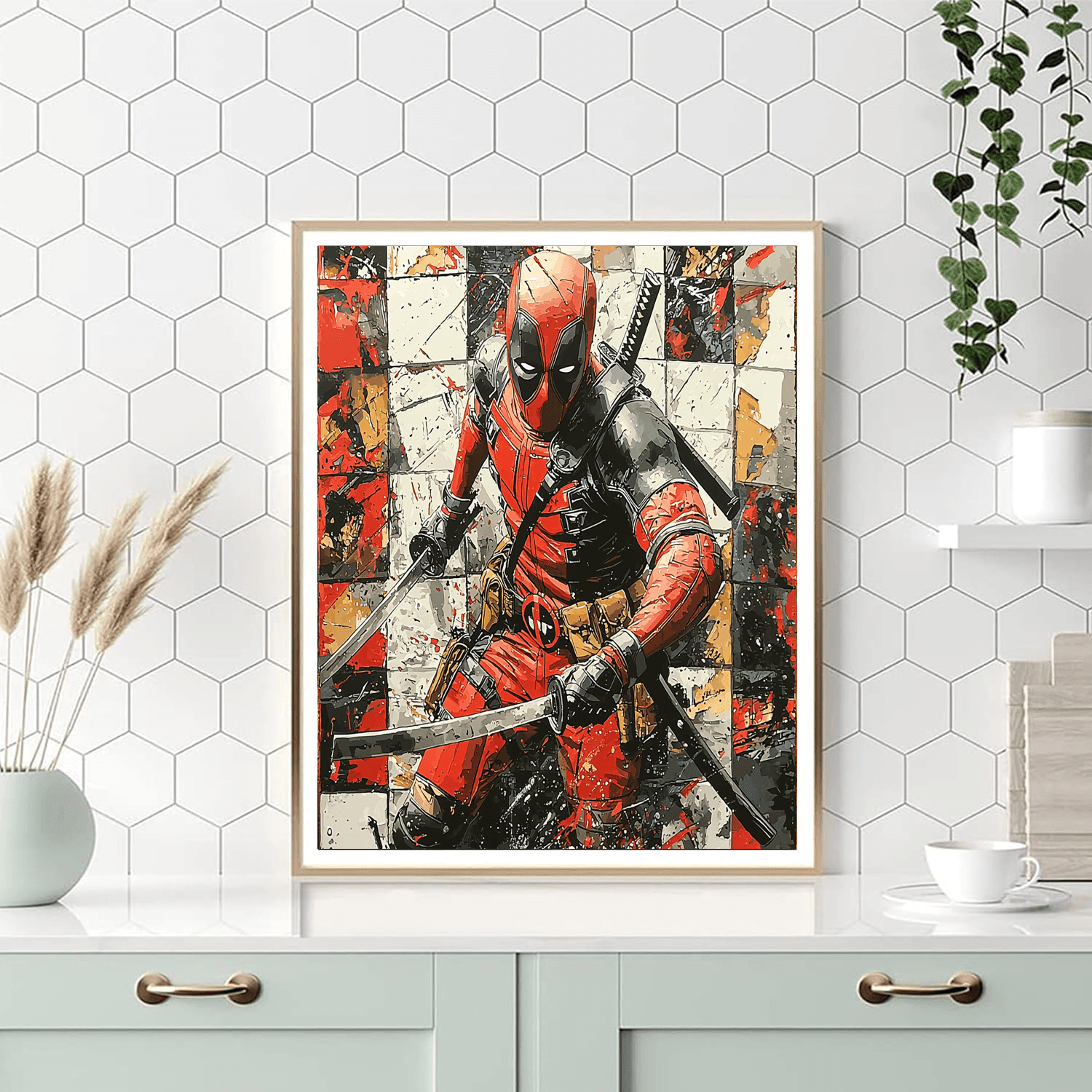 Ryan Reynolds: The Quirk And Charm Of Deadpool Paint By Number