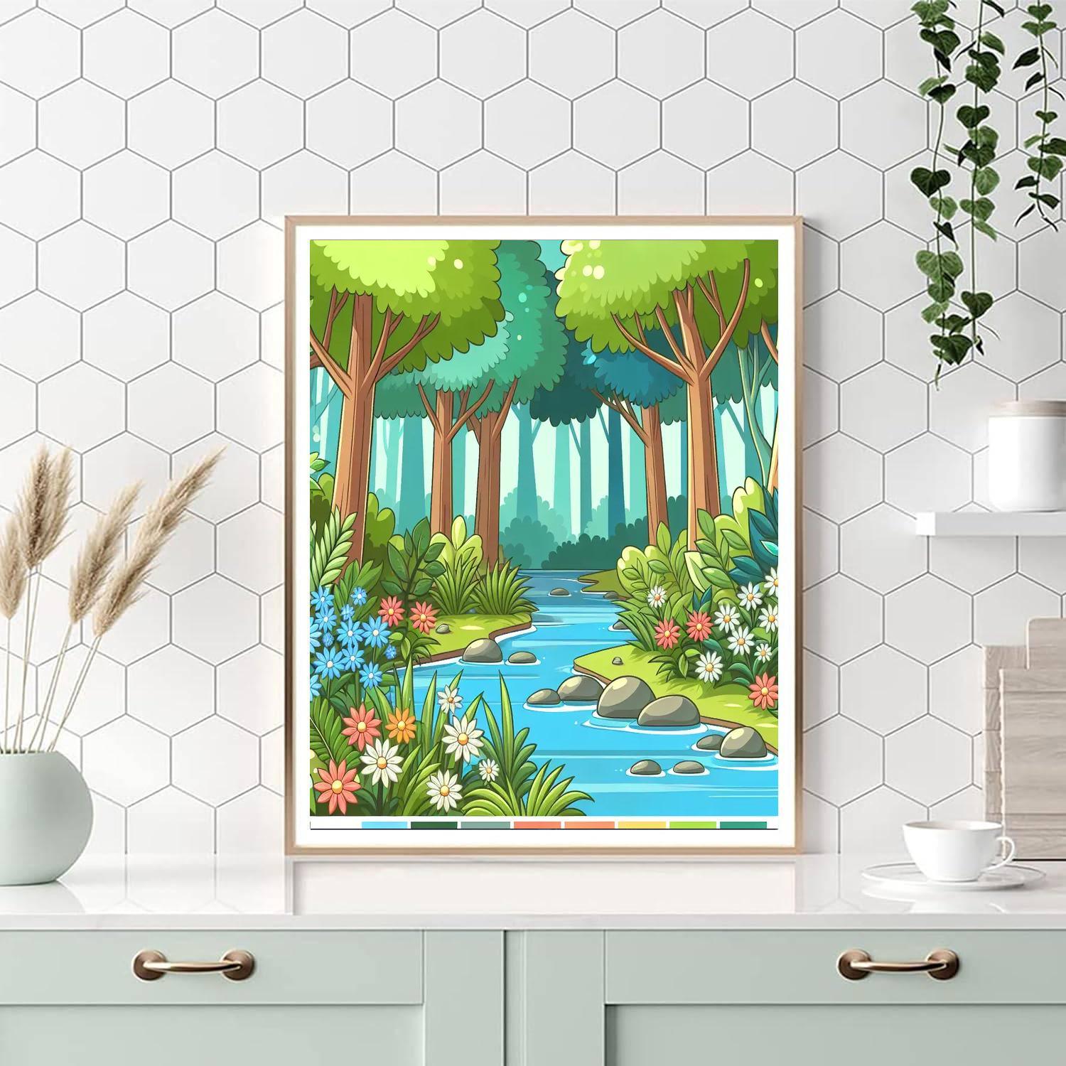 Nature's Treasure Paint By Numbers Art