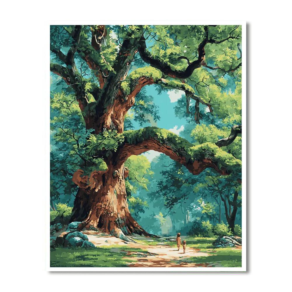 Guardian Of The Grove Paint By Number