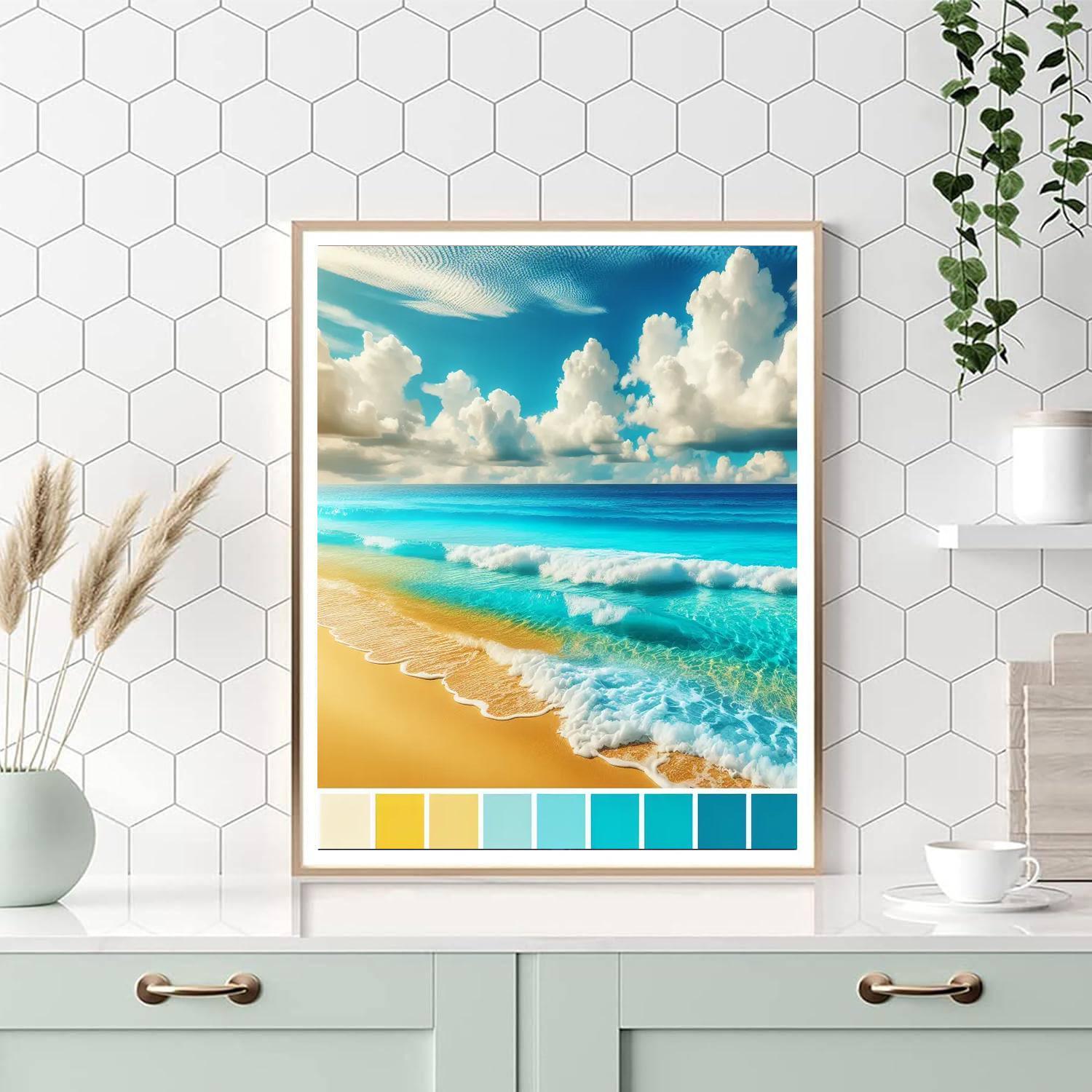 Breezy Summer Escape Paint By Numbers Art