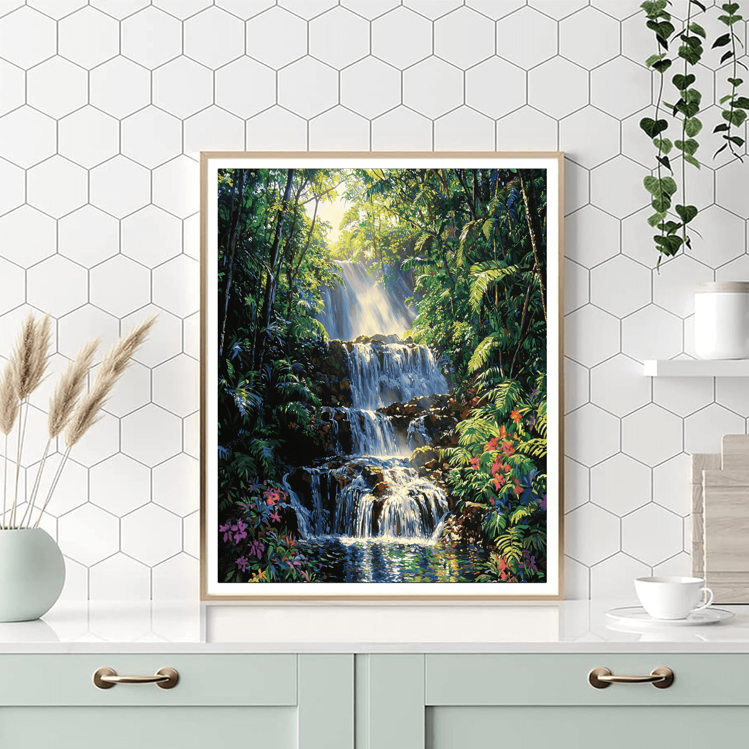 El Yunque National Forest - Puerto Rico Painting By Numbers Kit