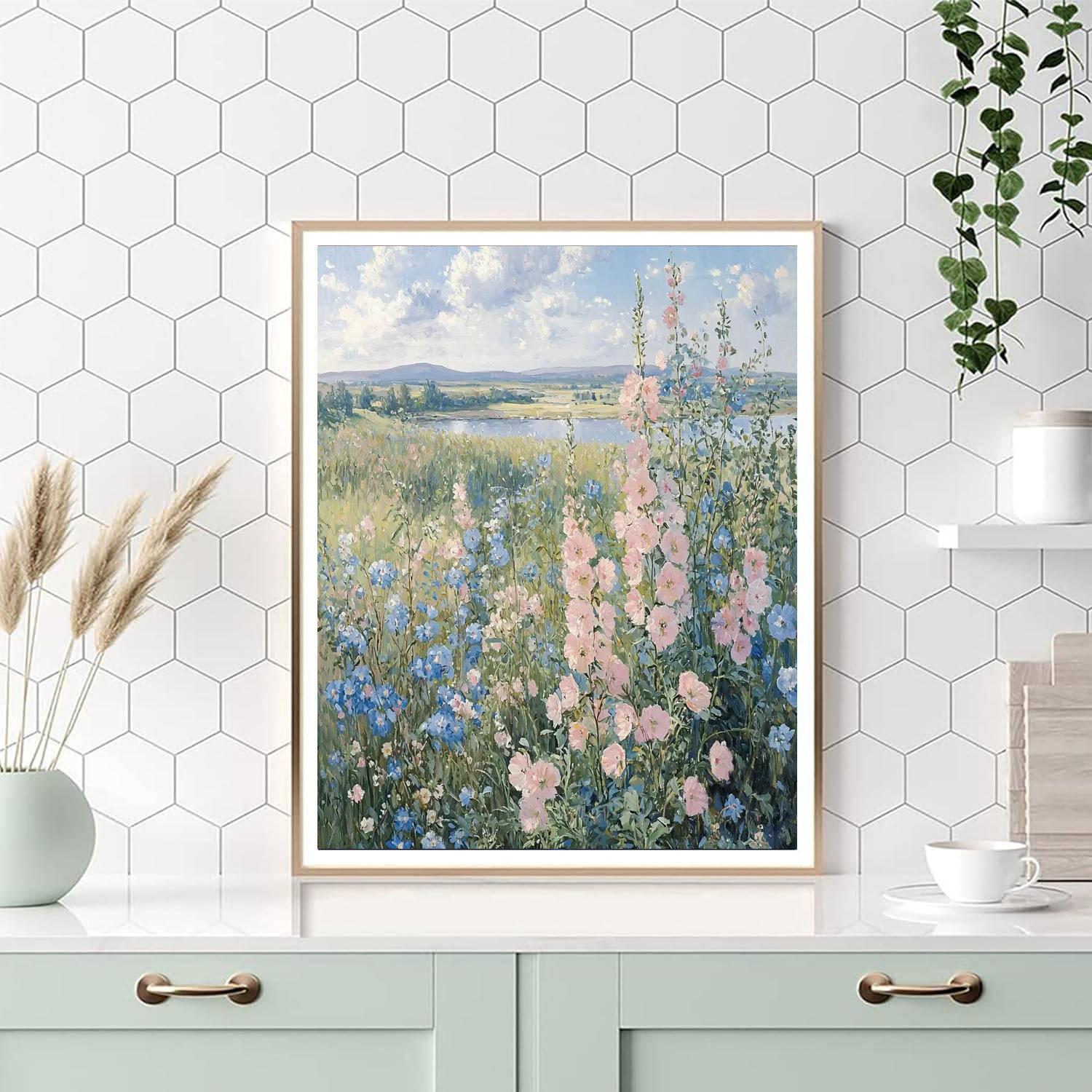 Edgar Degas Inspired Serenity Of Blossoms  Paint By Number