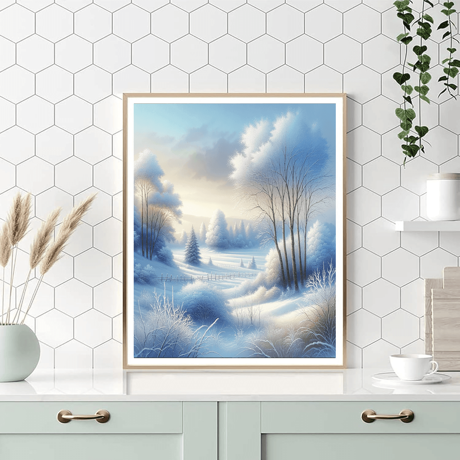 Winter Wonderland Delight Paint By Number