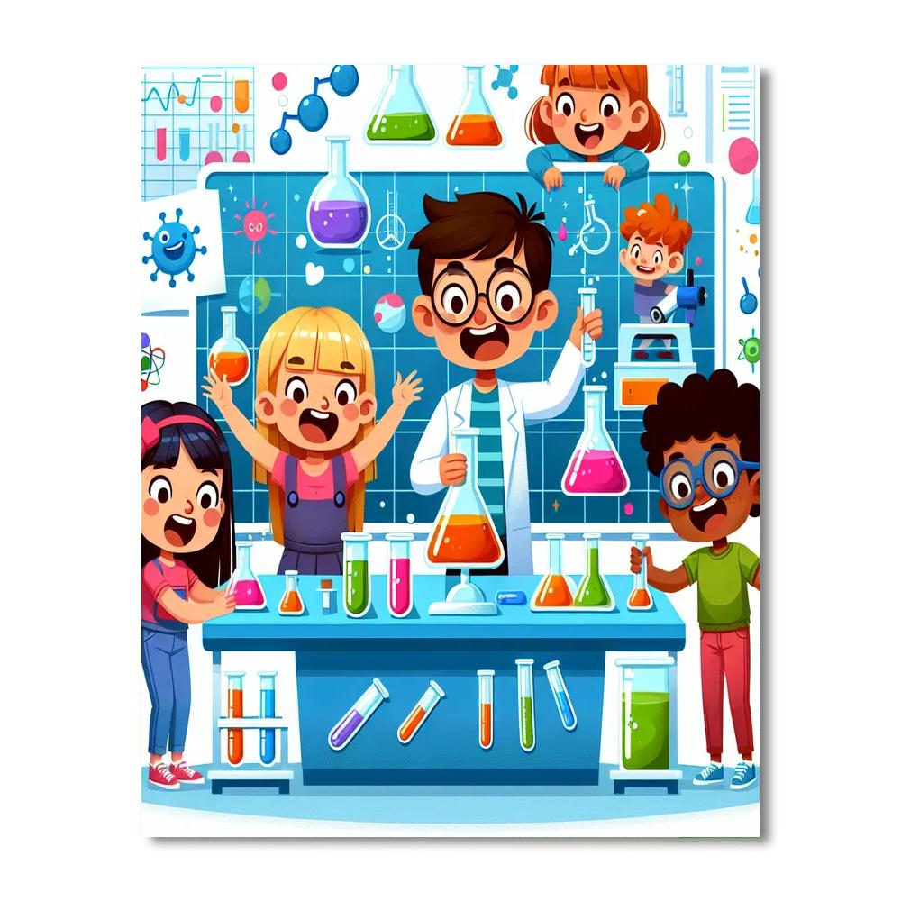 Creative Science Explorers Paint By Numbers