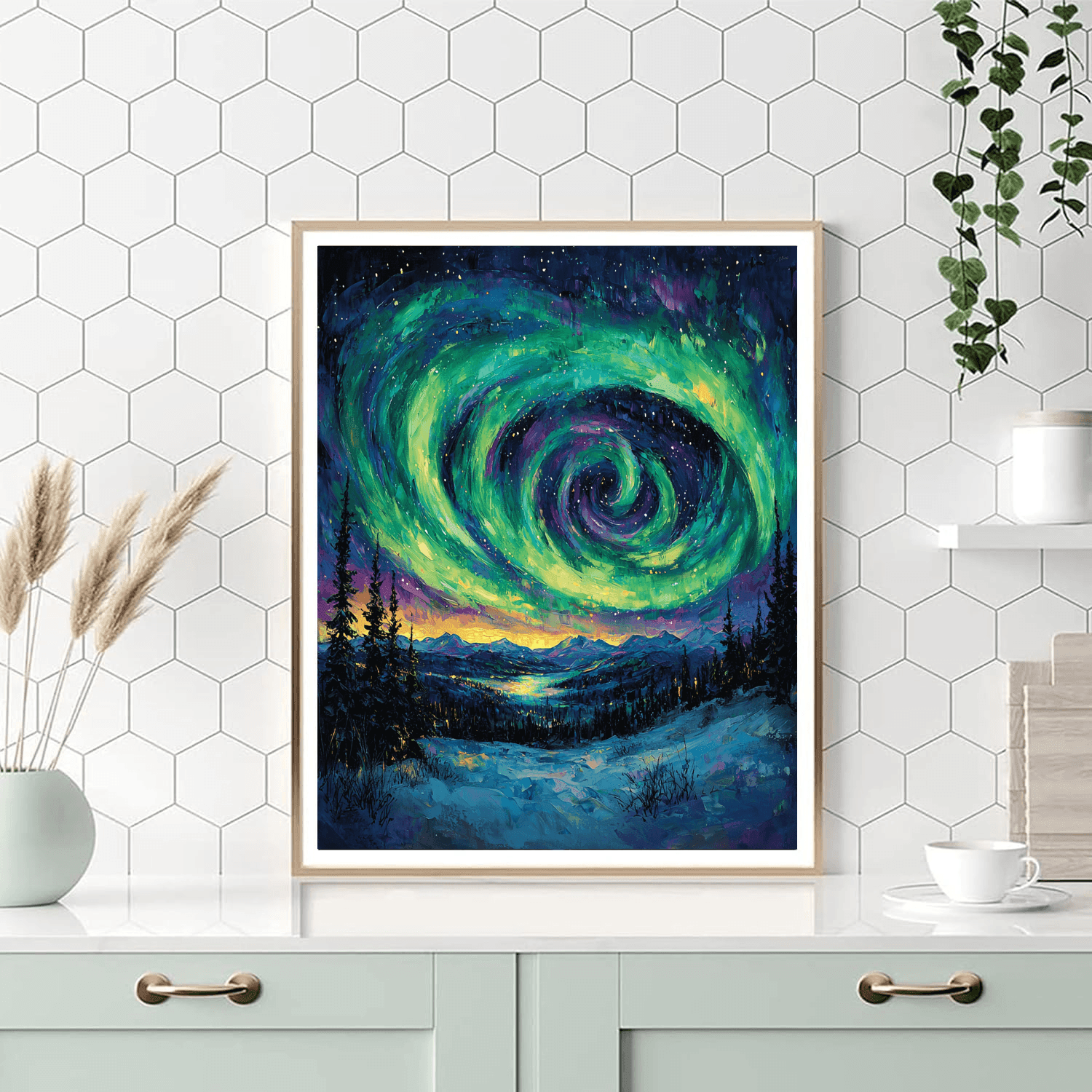 Yellowknife's Northern Lights Paint By Numbers Kits