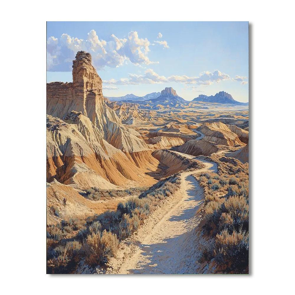 Bardenas Reales - Spain Paint By Number