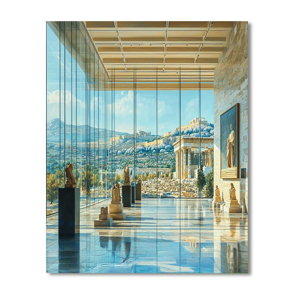 Acropolis Museum - Athens Paint By Number