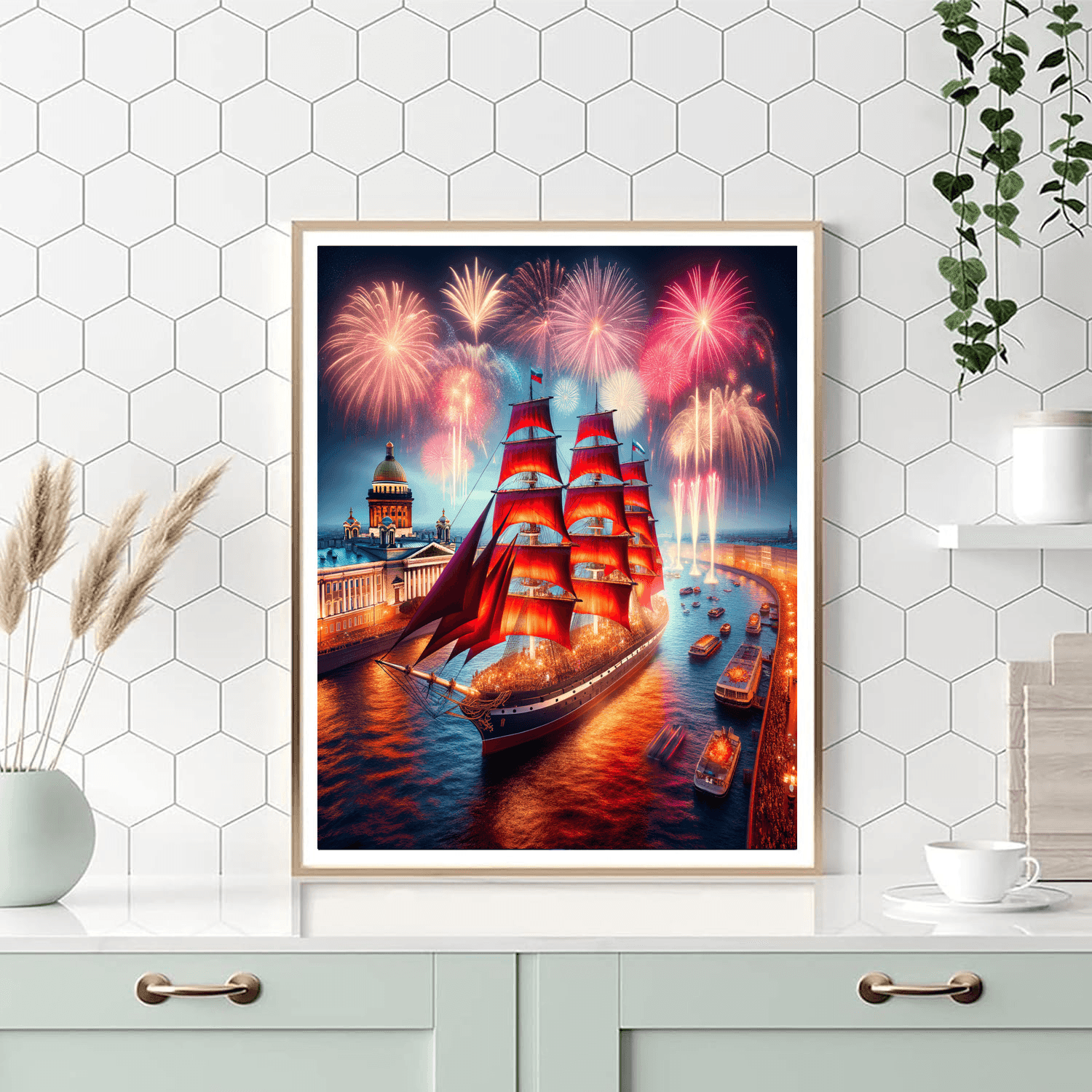 White Nights Festival - Saint Petersburg, Russia Painting Number Kit