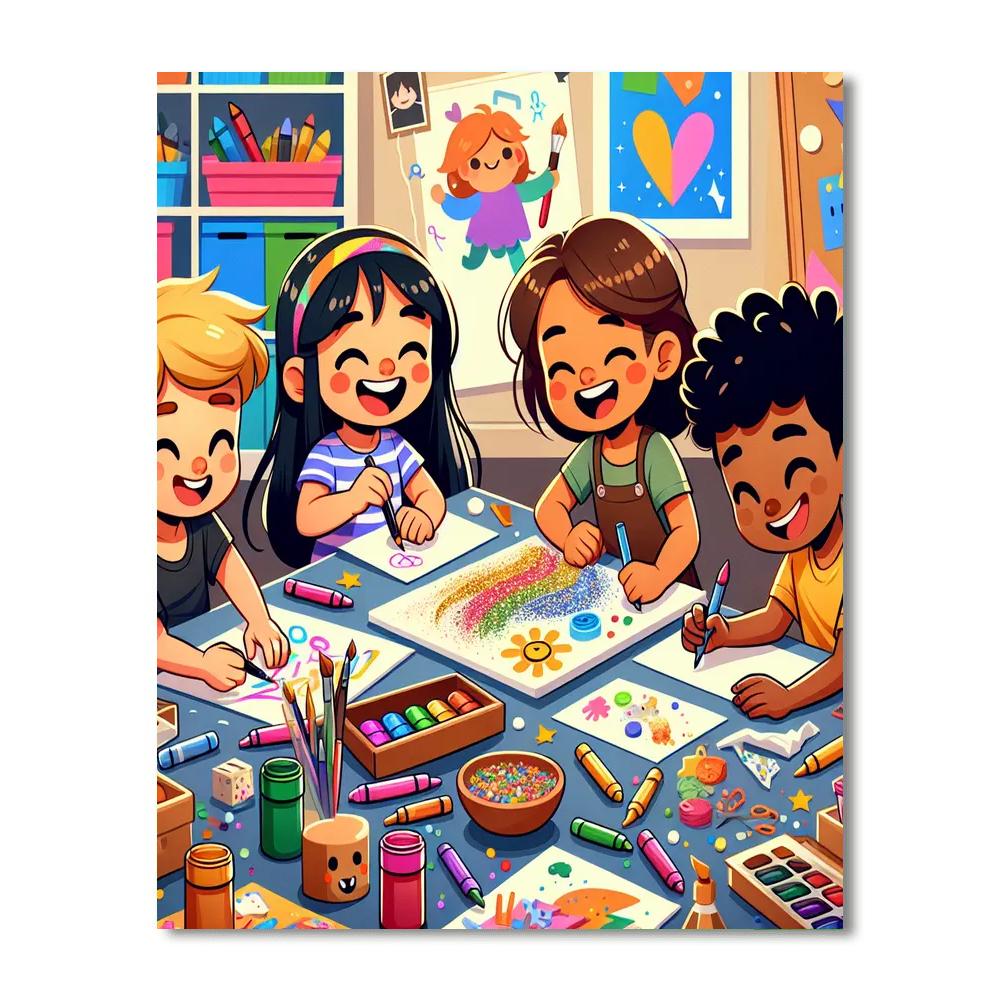 Adventure In Art Number Painting