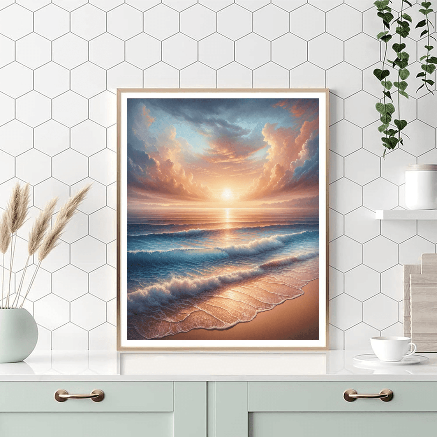 Ocean Bliss Numbered Painting Kits
