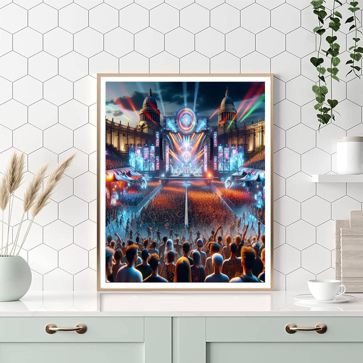 Nuits Sonores - Lyon Paint By Color