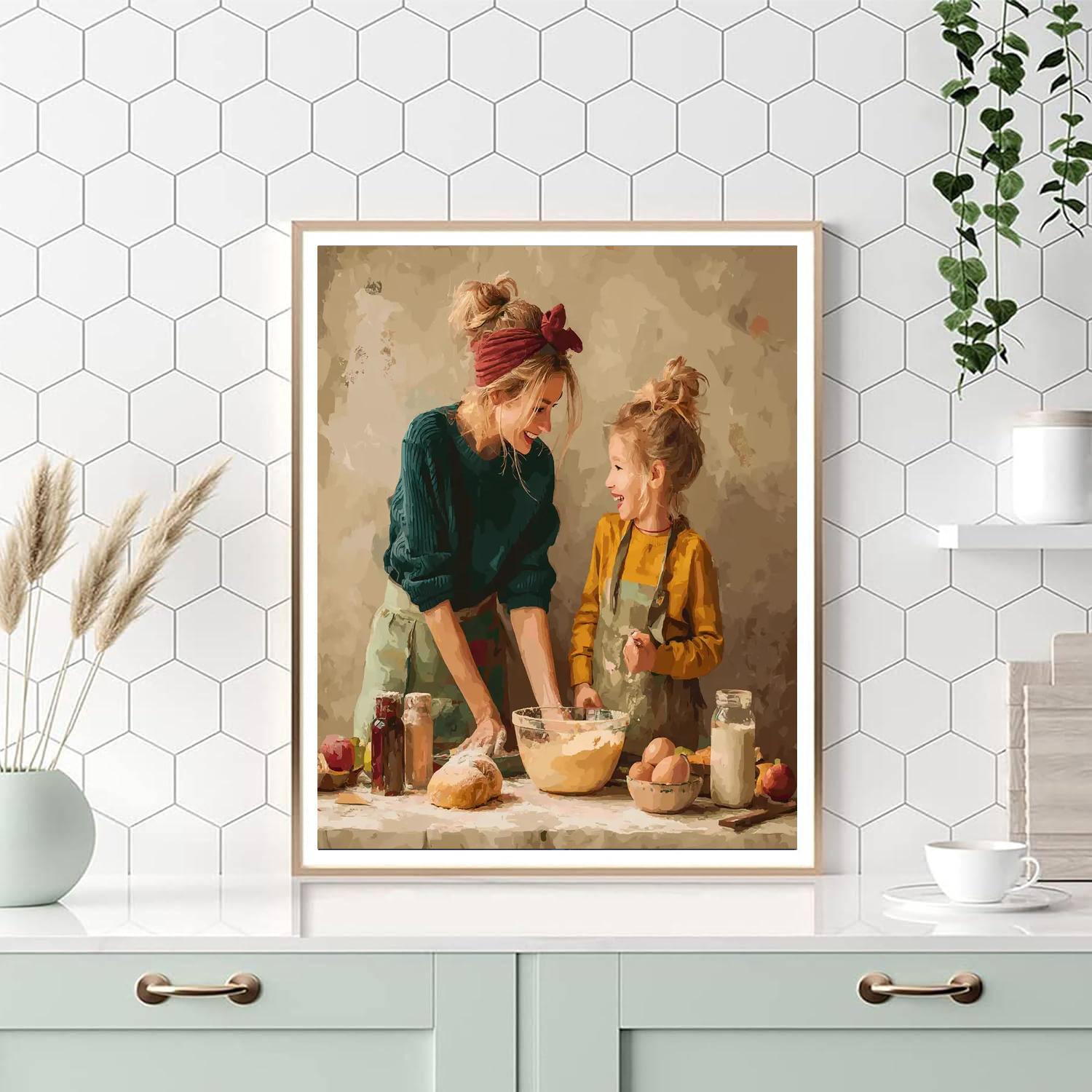 Whisking Up Love Numbered Painting Kits