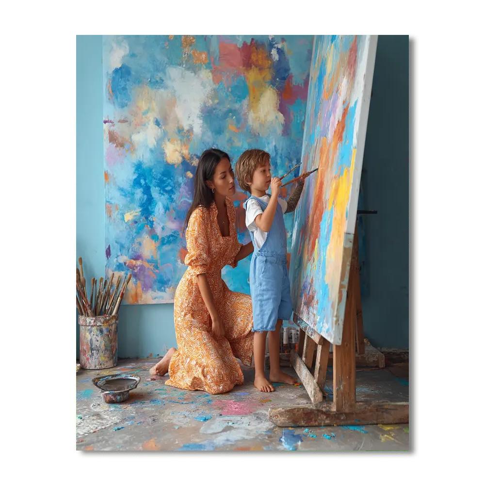 Canvas Of Caring Paint By Numbers Kits