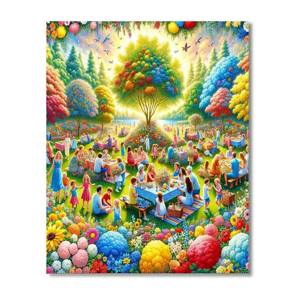 Sunny Summer Day Paint By Number