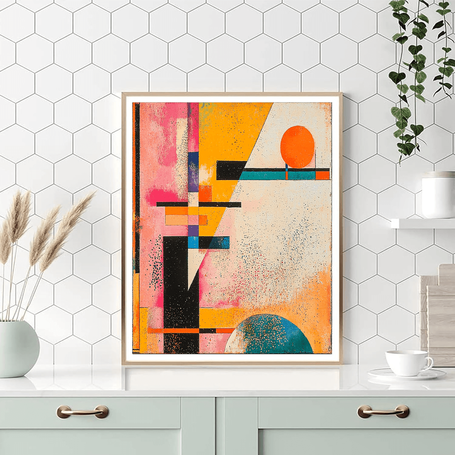 Wassily Kandinsky Inspired Patterns Of Dreams  Numbered Painting Kits