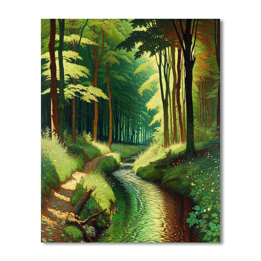 Enchanted Wilderness Walk Paint By Numbers Kits