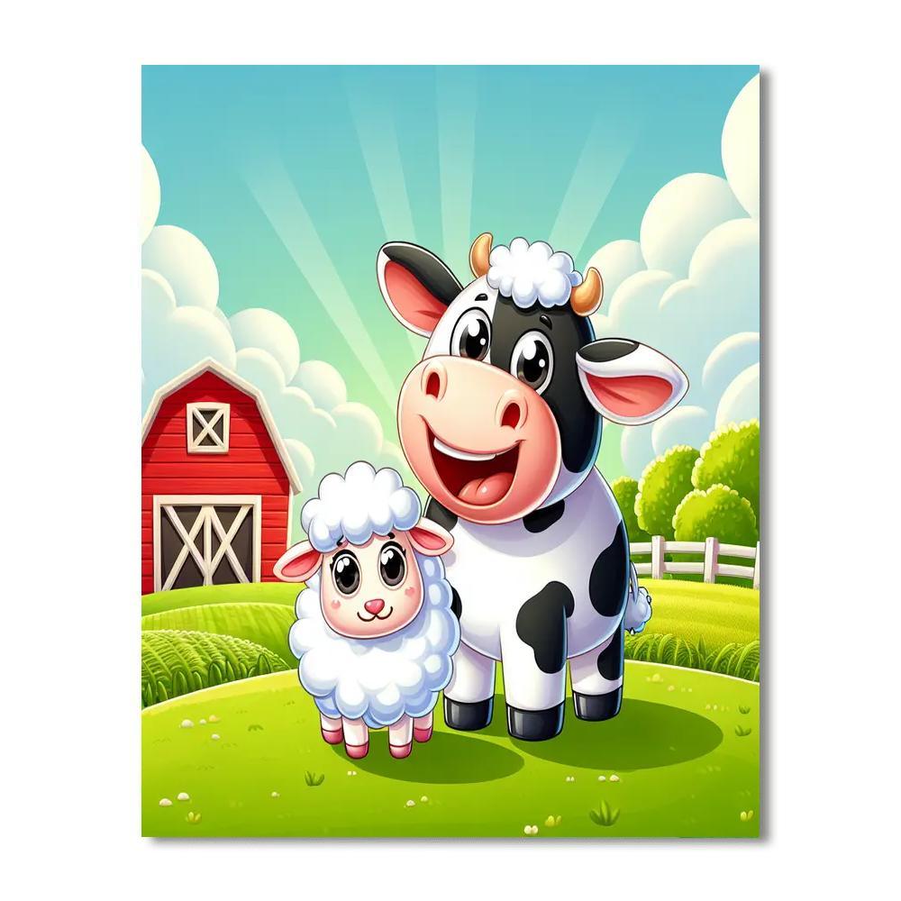 Farmyard Frenzy Number Painting
