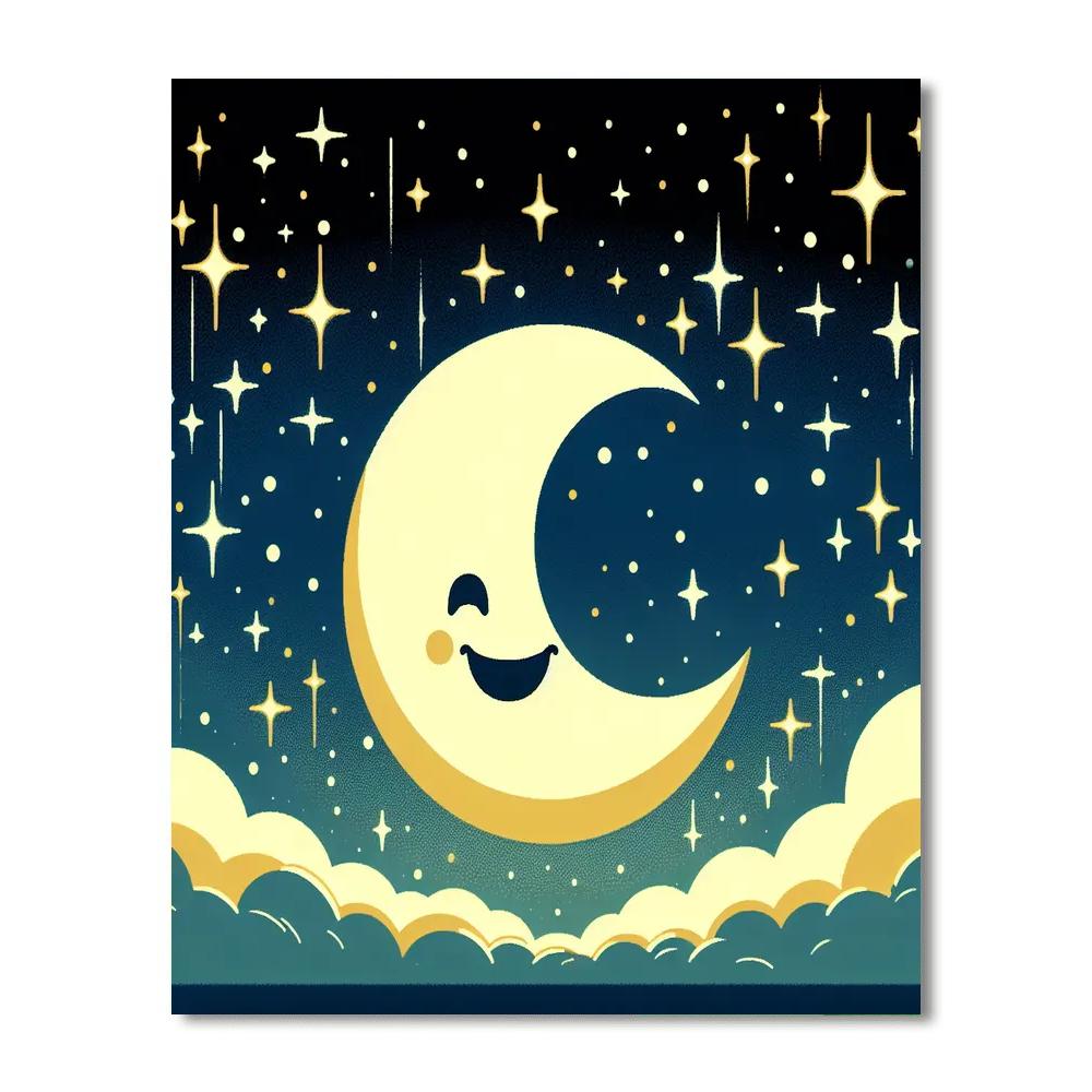 Mystic Moon Paint By Numbers Art