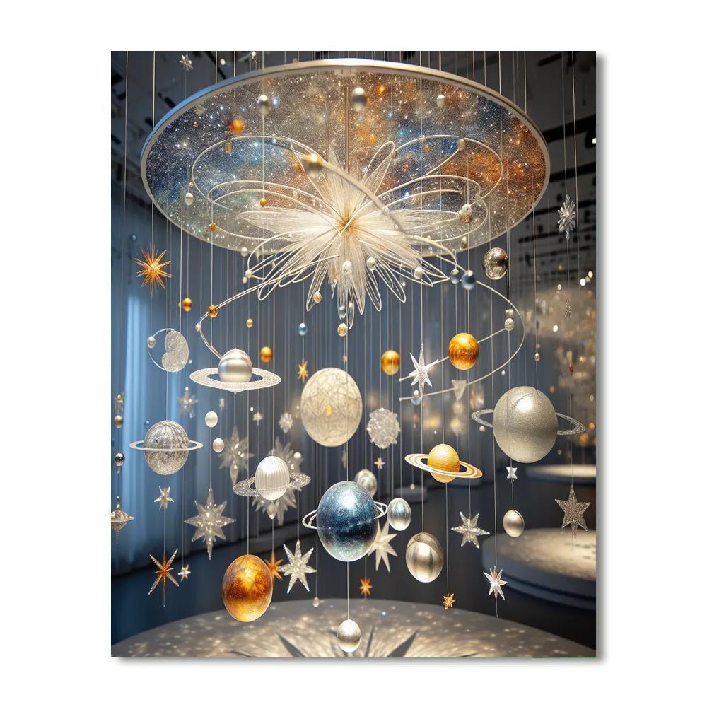 Celestial Harmony Mobile Paint By Number