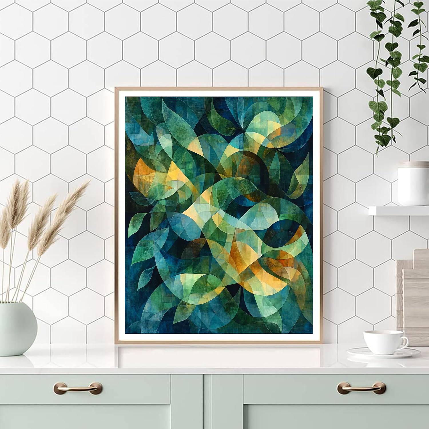 Max Ernst Inspired Mystical Wilderness  Paint By Numbers Kits