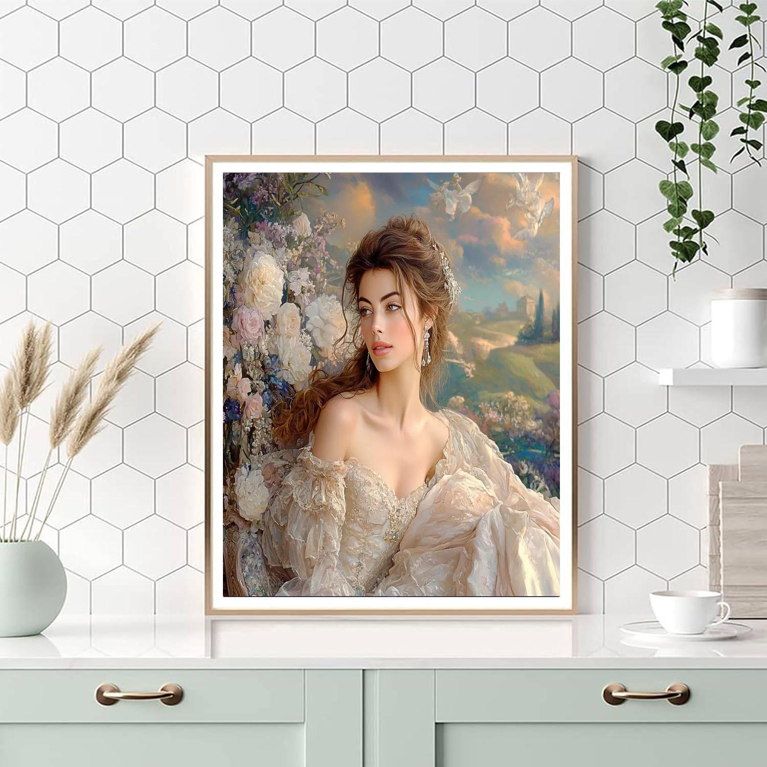 Anne Hathaway: The Dreamer’s Muse From The Enchanted Life Numbered Painting Kits