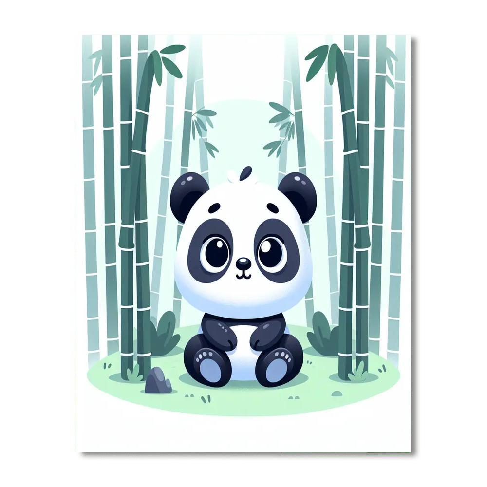 Peppy Panda Paint By Color