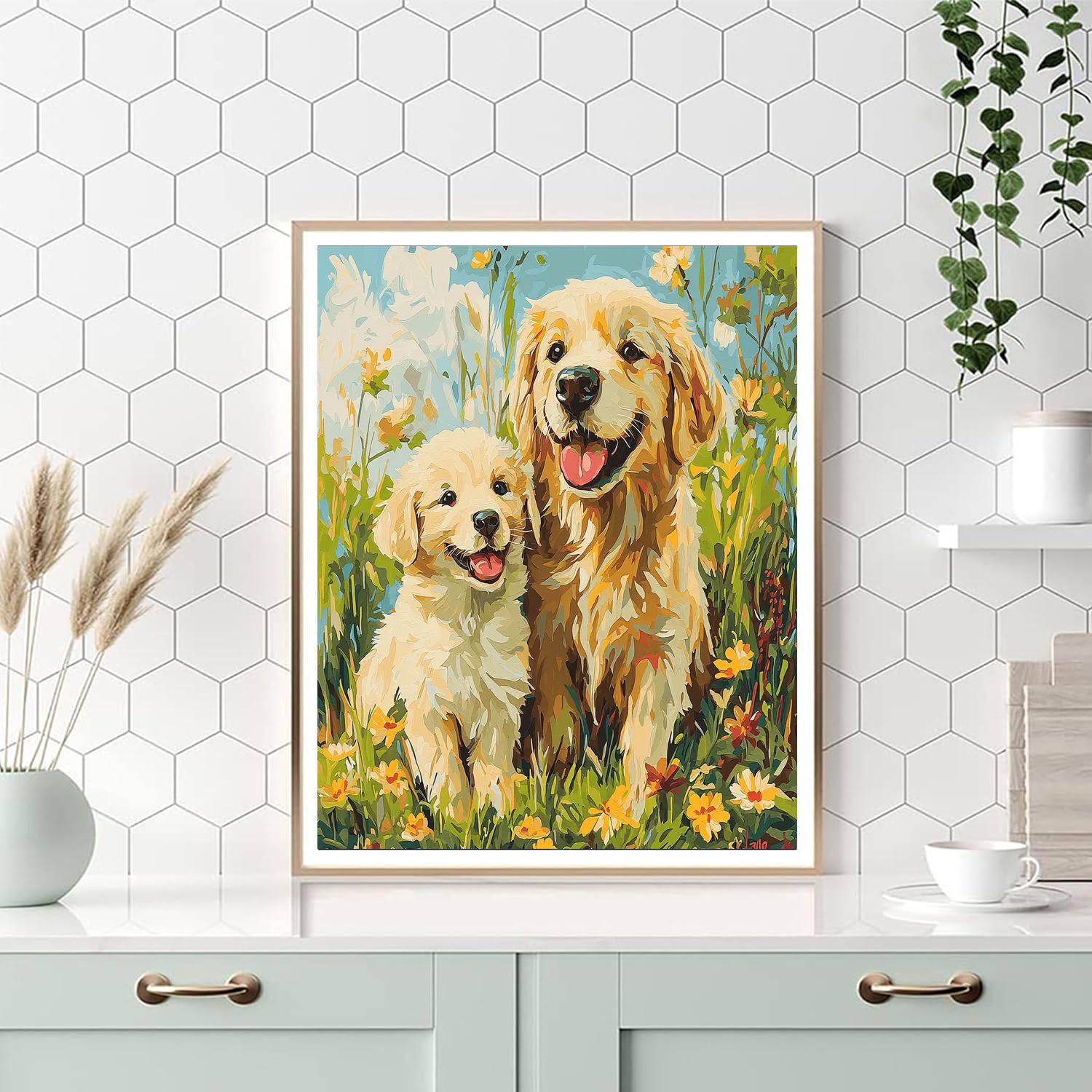 A Mother’s Guidance Numbered Painting Kits