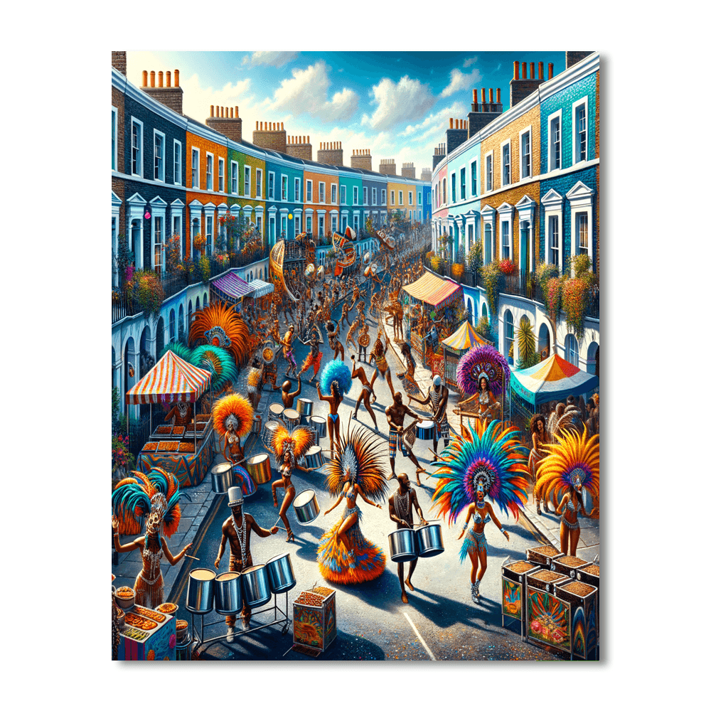 Notting Hill Carnival - Uk Paint By Color