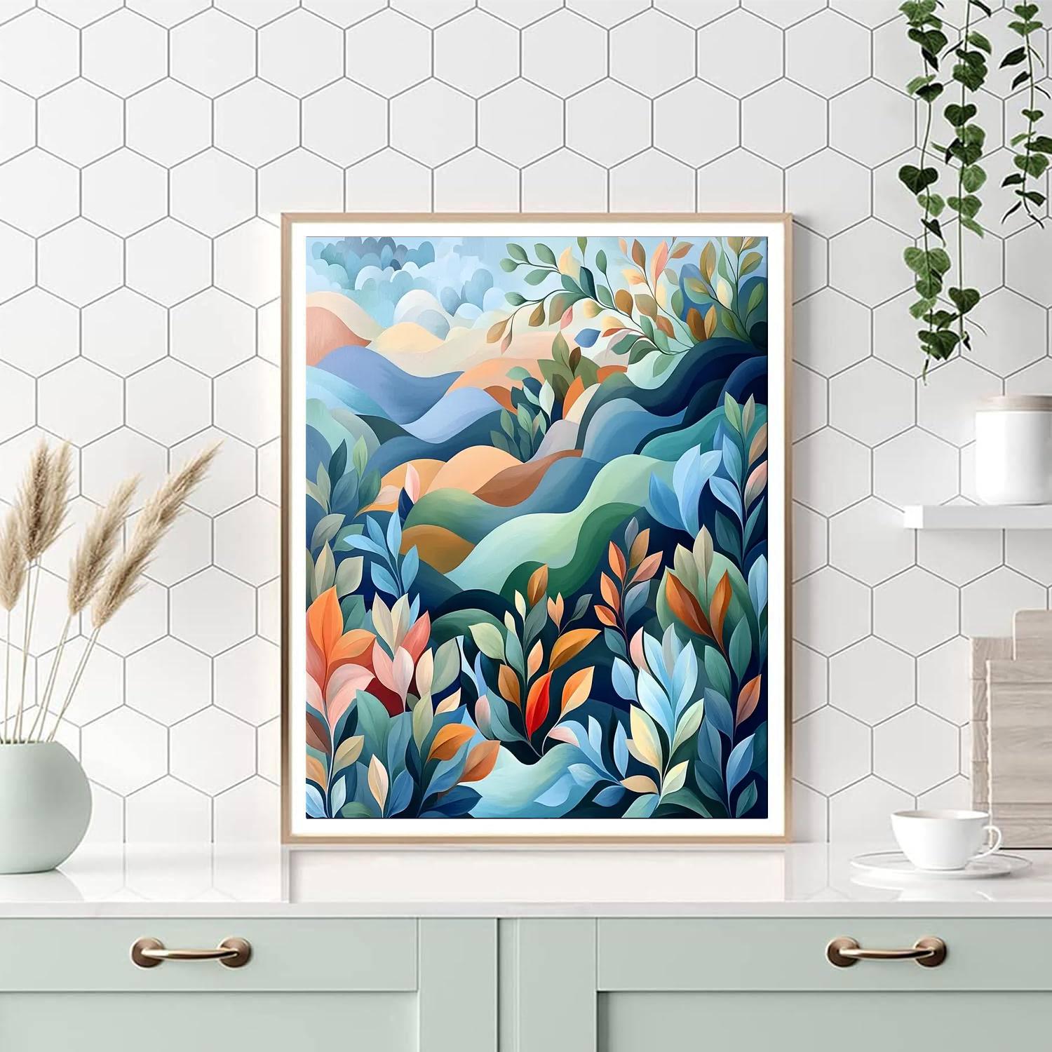 Frida Kahlo Inspired Dreams Of Nature  Paint By Color