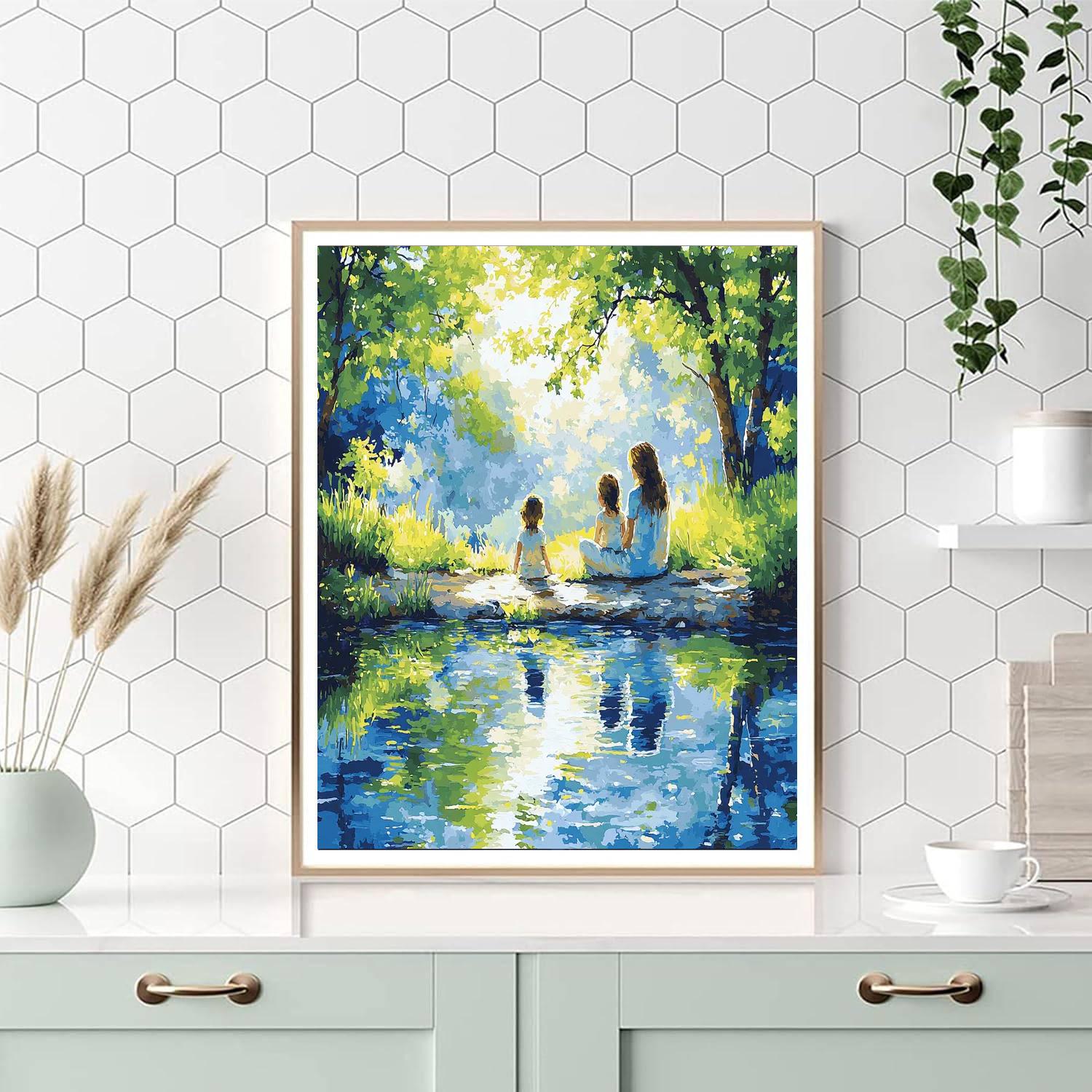 Reflections Of Maternal Love Paint By Number