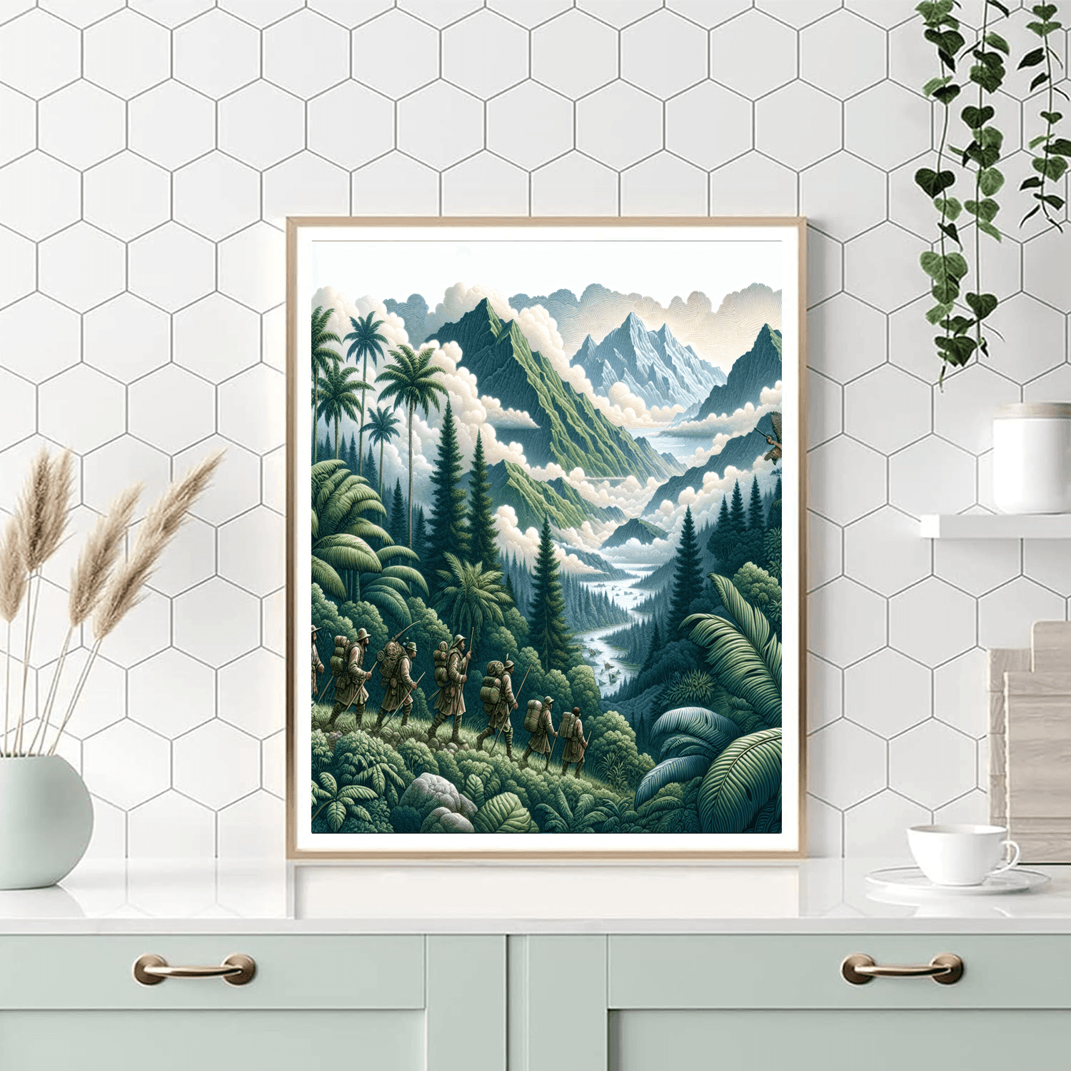 Wilderness Adventure Trek Paint By Color