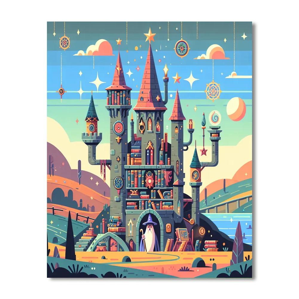 Adventure In Wizard's Tower Numbered Painting Kits