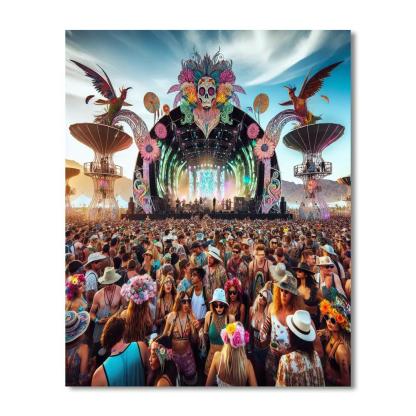 Coachella Paint By Number