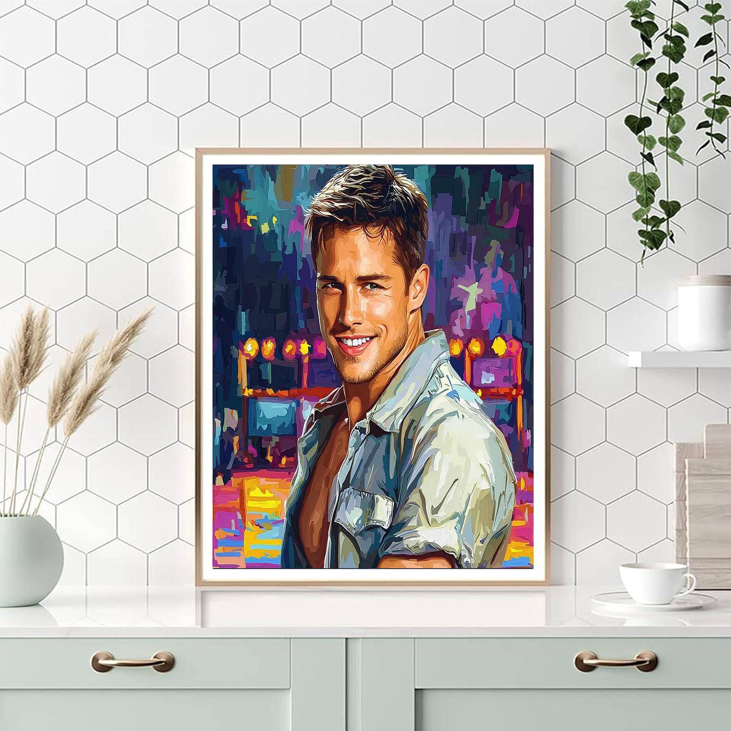 Channing Tatum: The Dance Of The Action Hero Unleashed Numbered Painting Kits