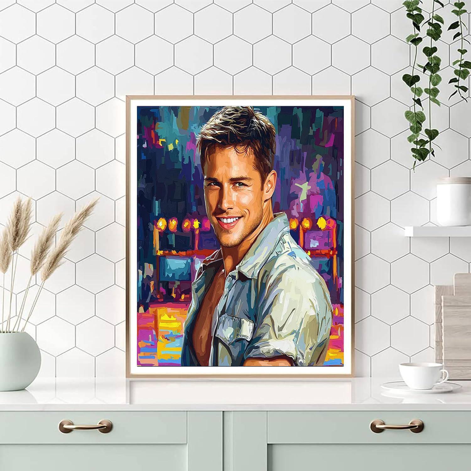 Channing Tatum: The Dance Of The Action Hero Unleashed Numbered Painting Kits