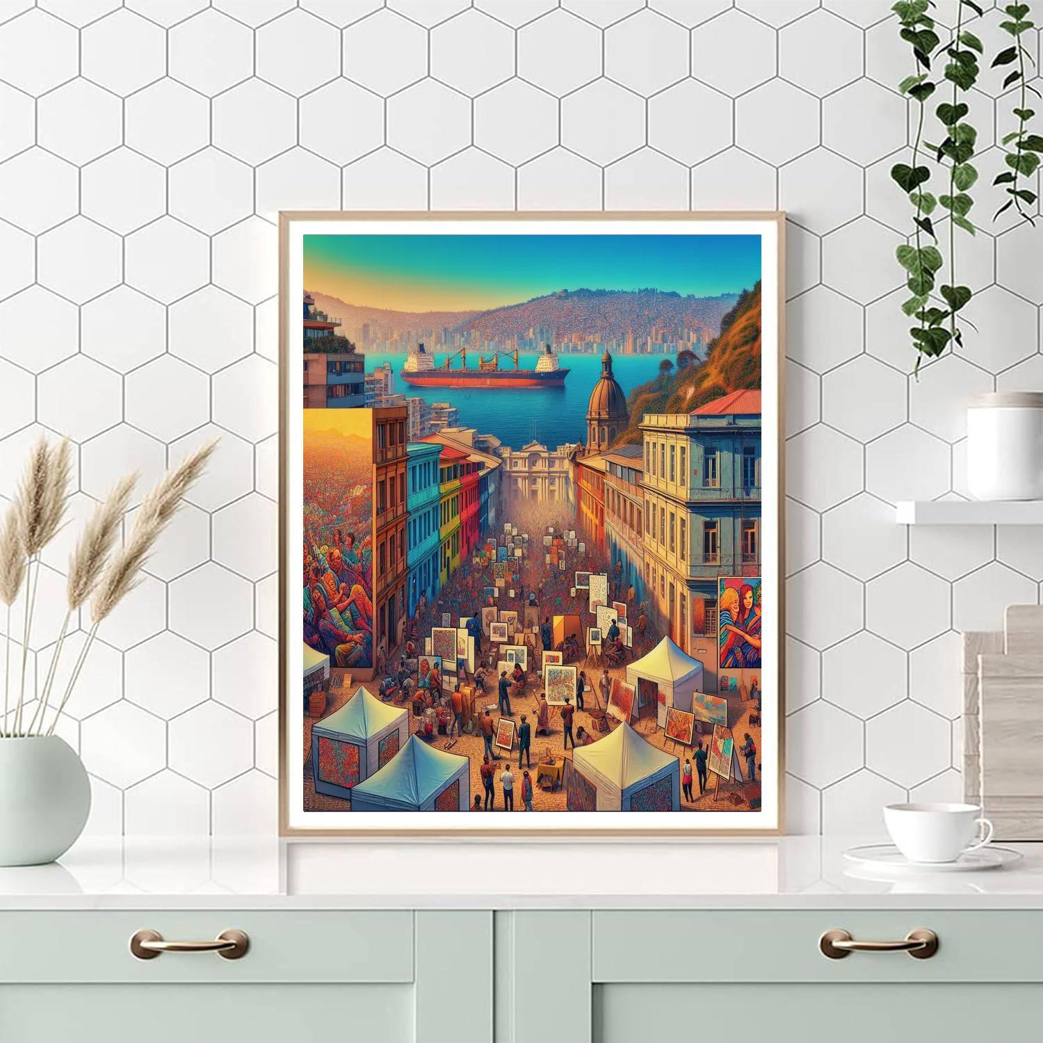 Day Of Atonement Arts Festival - Chile Painting By Numbers Kit