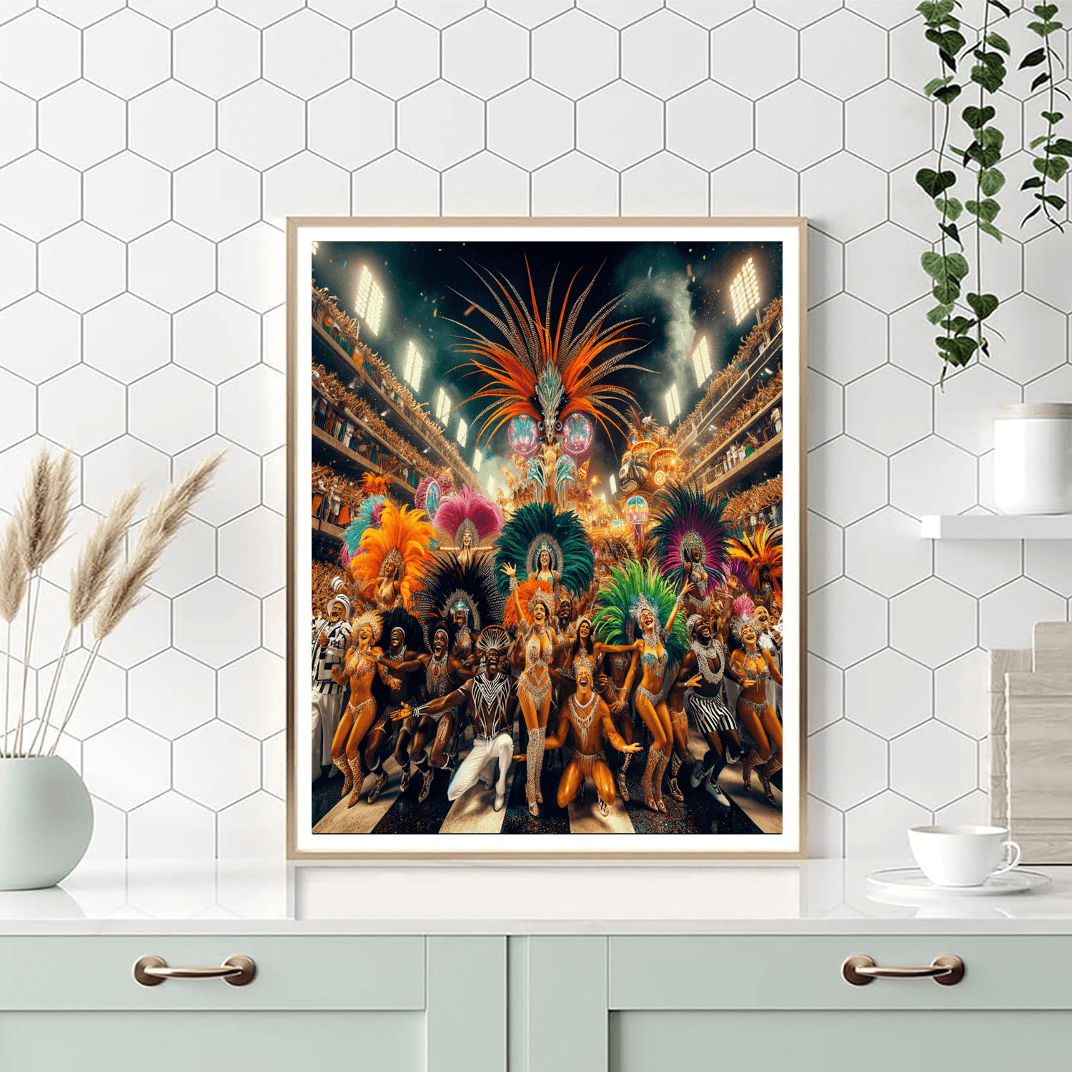 World Carnival - Brazil DIY Paint By Numbers