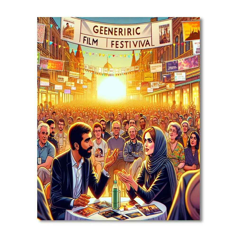 Tallinn Black Nights Film Festival Painting Number Kit