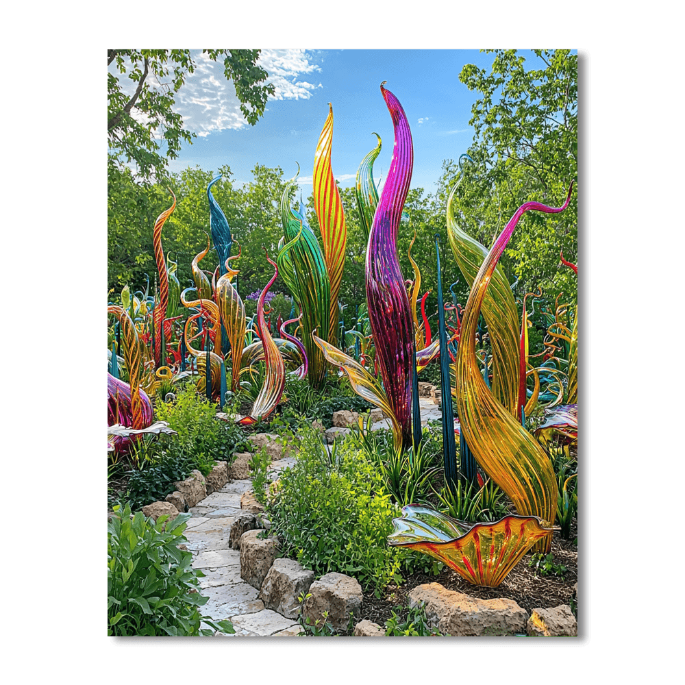 Chihuly Garden And Glass Paint By Numbers Kits