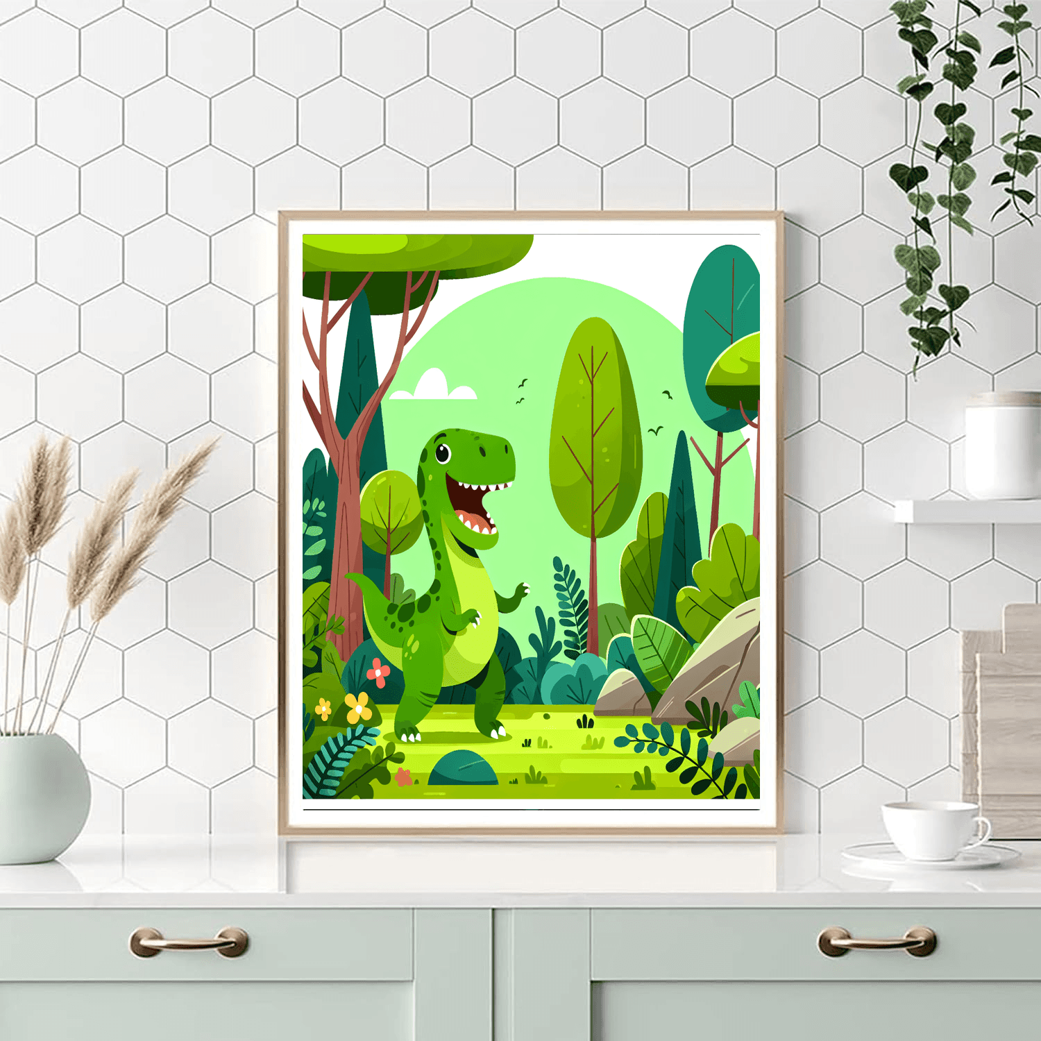 Dino Explorer Paint By Numbers
