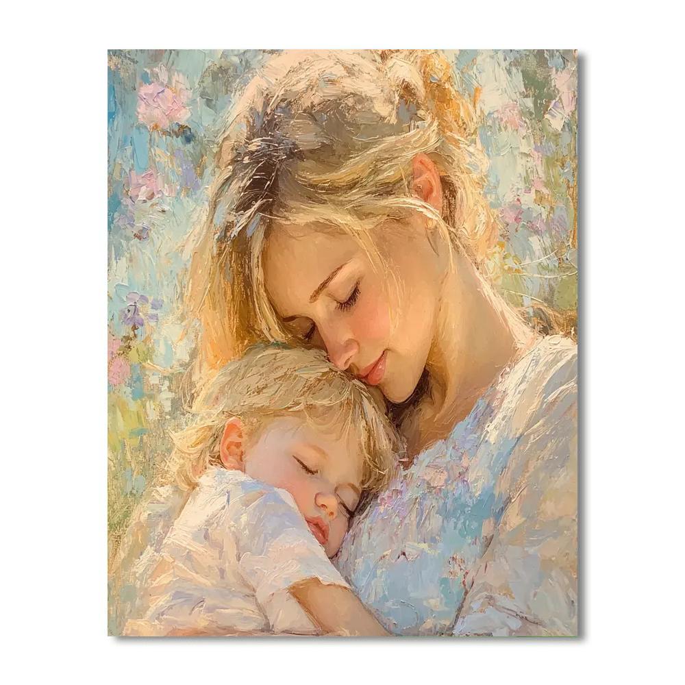 Sweet Moments Of Tenderness Painting By Numbers Kit