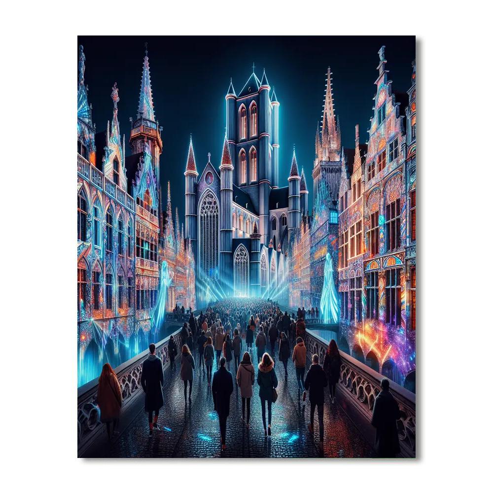 Light Festival Paint By Number