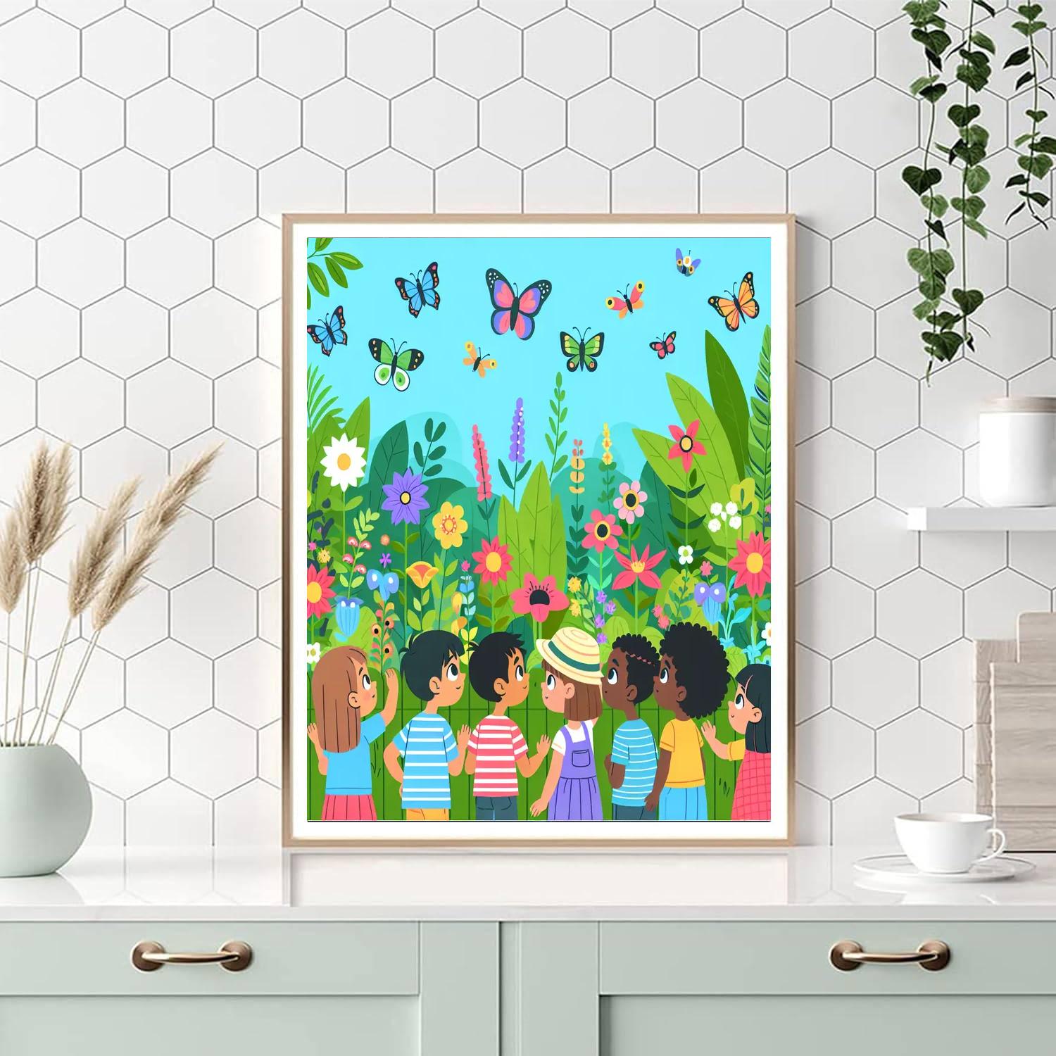 Explorers Of Nature Painting Number Kit